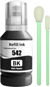 Kukushoo 542 Black Ink Refill Bottles Replacement Review