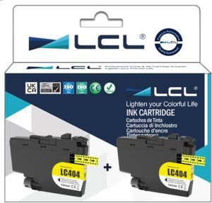 LCL Compatible Ink Cartridge Replacement: Yellow Printer Ink