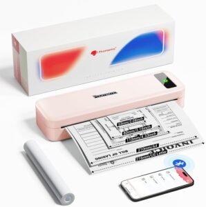 Phomemo Portable Printer M835-PK: Compact Inkless Printing Solution