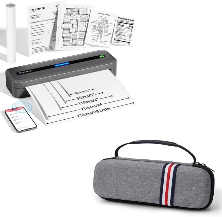 Phomemo M832 Portable Thermal Printer: A Traveler’s Guide to No-Ink Printing