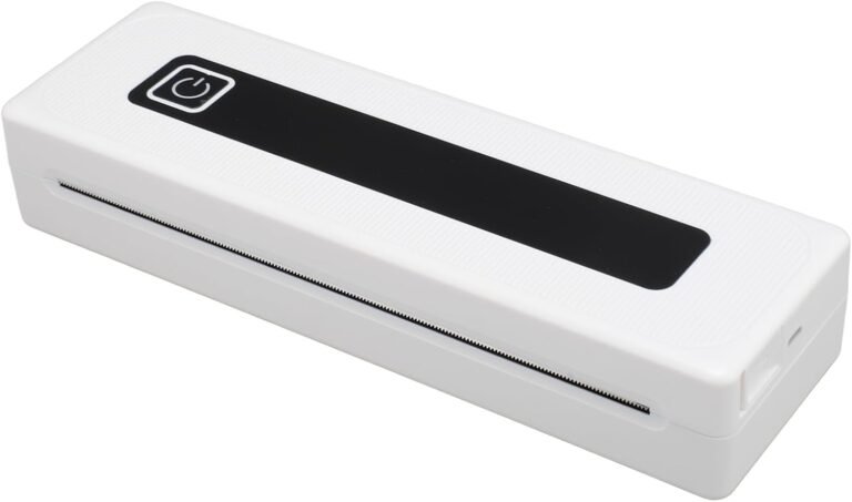 Dpofirs Portable No Ink Printer 200DPI Review: Travel-Friendly Printing Solution