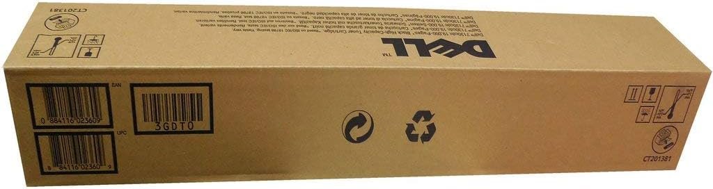 Dell 3GDT0 Black Toner Cartridge 7130cdn Color Laser Printer