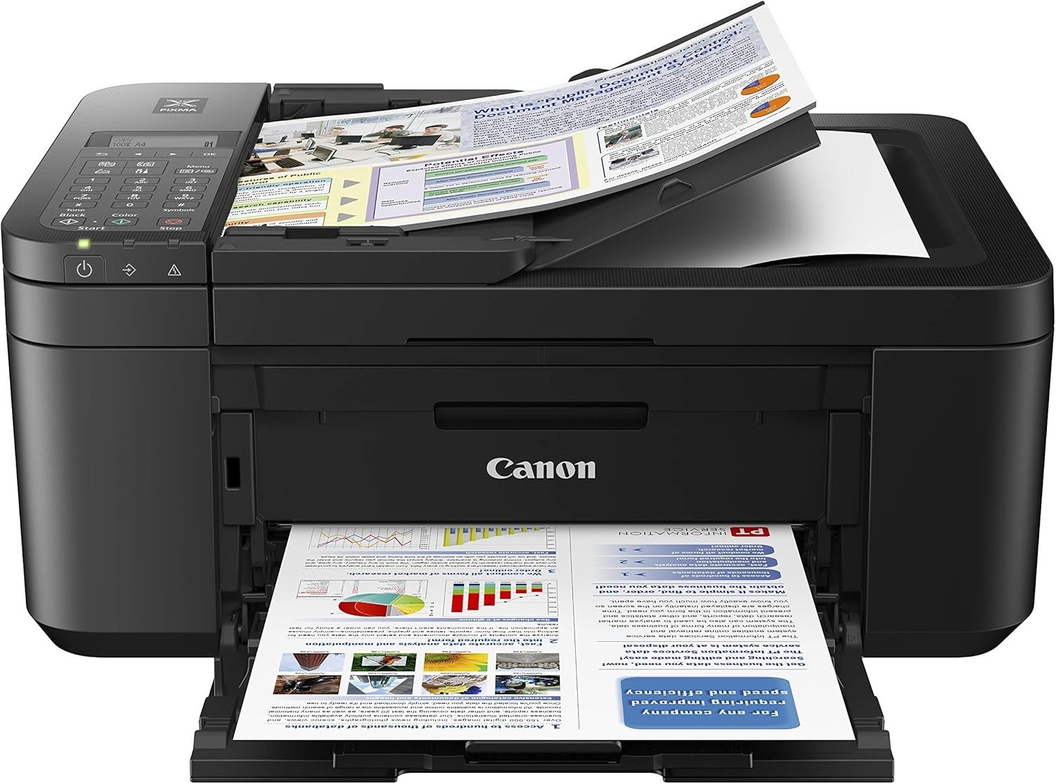 Canon PIXMA TR4520 Color Ink-jet Multifunction printer (Renewed)