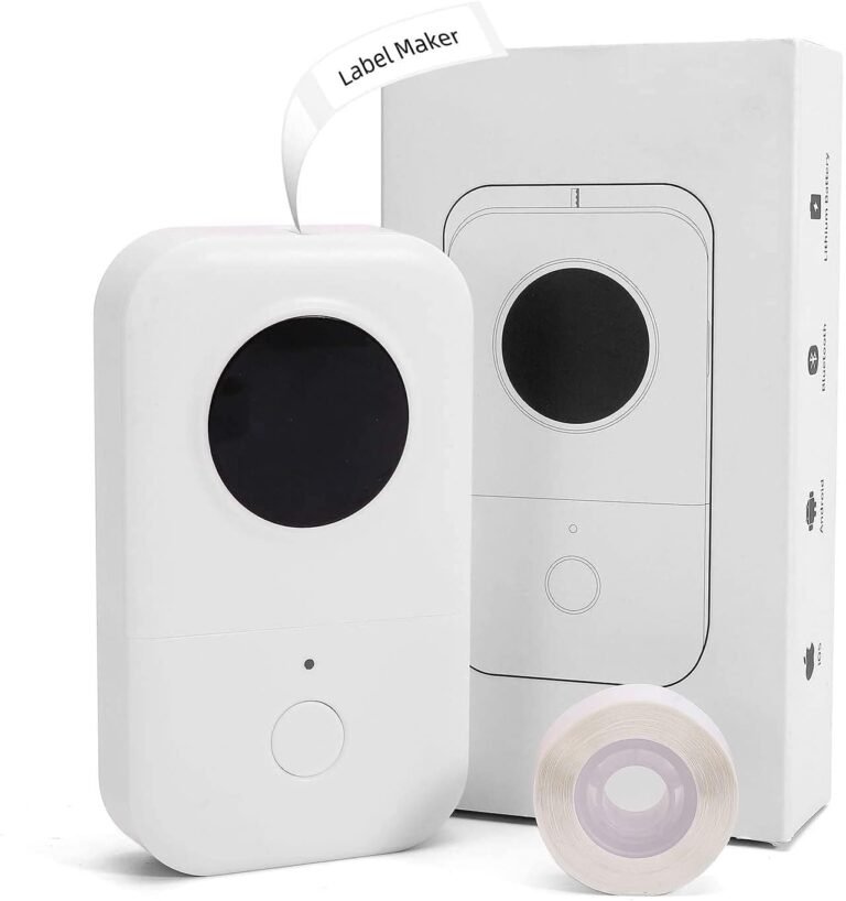 Phomemo D30 Label Maker: Bluetooth Thermal Printer for Home & Office Use