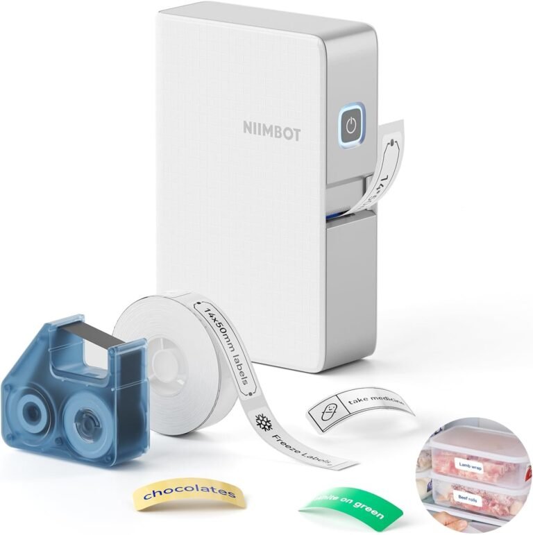 NIIMBOT B18 Label Printer Review: Thermal Printing for Freezer & Kitchen Organization