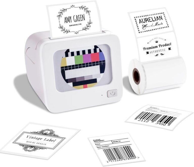 Portable Thermal Printer BQ1 Review: 2-Inch Bluetooth Label Printer for iPhone & Android