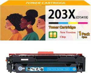 High-Reliability 203X Toner Cartridges for HP Printers