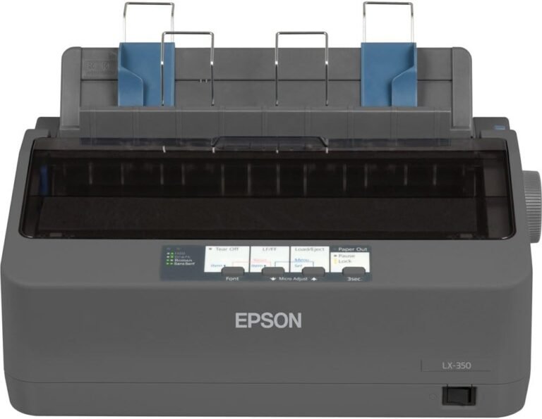 Epson LX-350 Dot Matrix Printer Review: High-Speed, Durable Office Printing