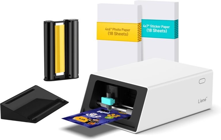 Liene PixCut S1 Color Sticker Printer & Cutting Machine Review: All-in-One DIY Printing for Creative Projects