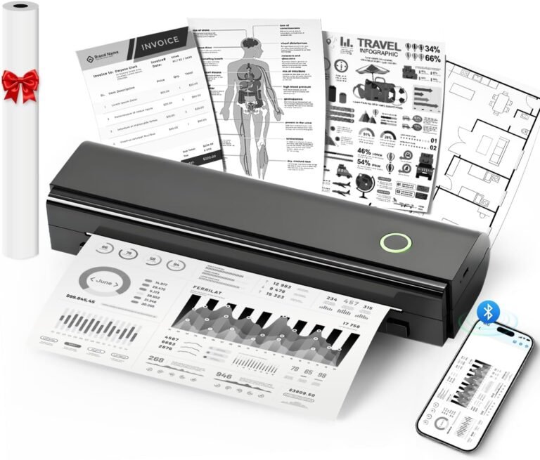 NDYIN N80 Portable Printer Review: Thermal Printing for Travel, Home, and Office Use