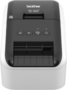 Brother QL-800 Label Printer Review – Fast 93 LPM, 300 dpi