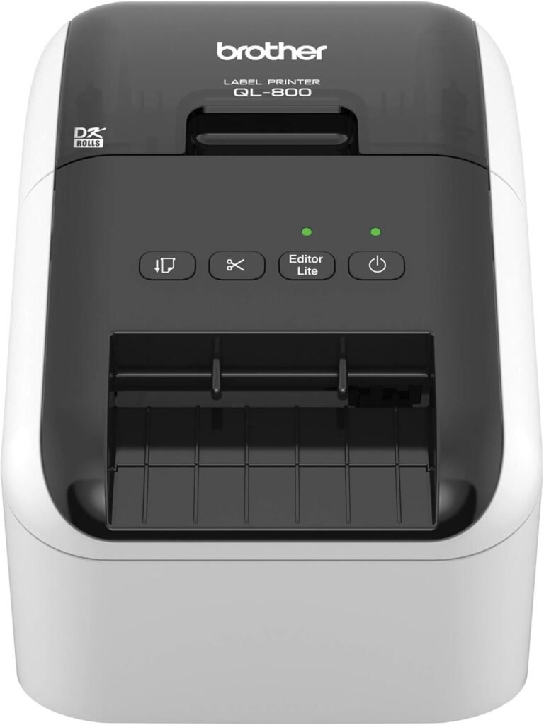 Brother QL-800 Thermal Label Printer Review: Speed, Dual-Color Printing, and Versatile Label Solutions