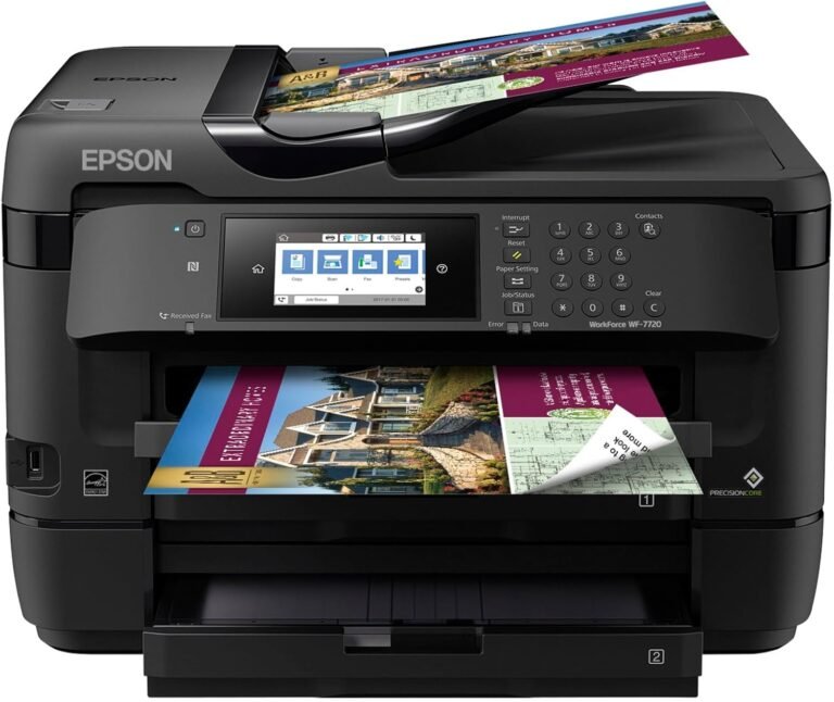 Epson WorkForce WF-7720: A High-Performance Wide-Format Inkjet Printer for Office Environments
