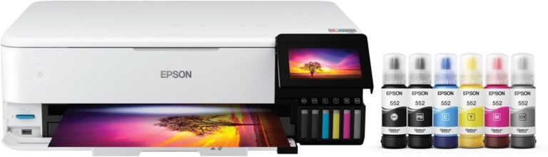 Epson EcoTank Photo ET-8550 Review: A Versatile Wide-Format Printer for Creative and Commercial Use