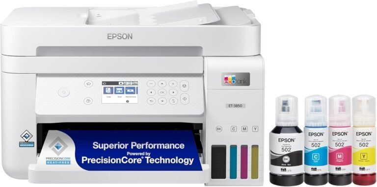 Epson EcoTank ET-3850 Review: A Versatile Inkjet Printer for Home and Office Use