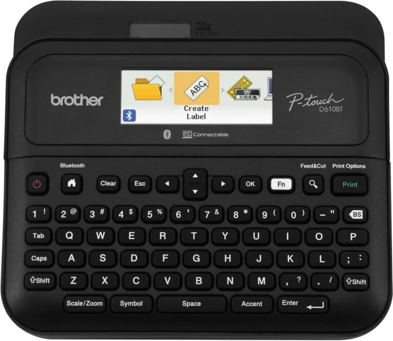 Brother P-touch PT-D610BT Review: Thermal Label Printer for Business and Inventory Management
