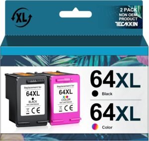 TECKKIN 64XL Ink Cartridges Review | Save Money on HP Printing