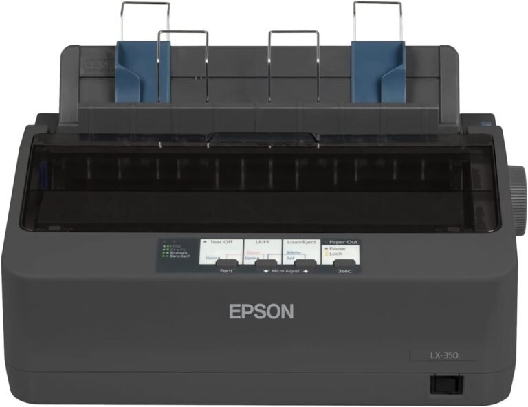 Epson LX-350 Dot Matrix Printer: Reliable Monochrome Printing for Offices