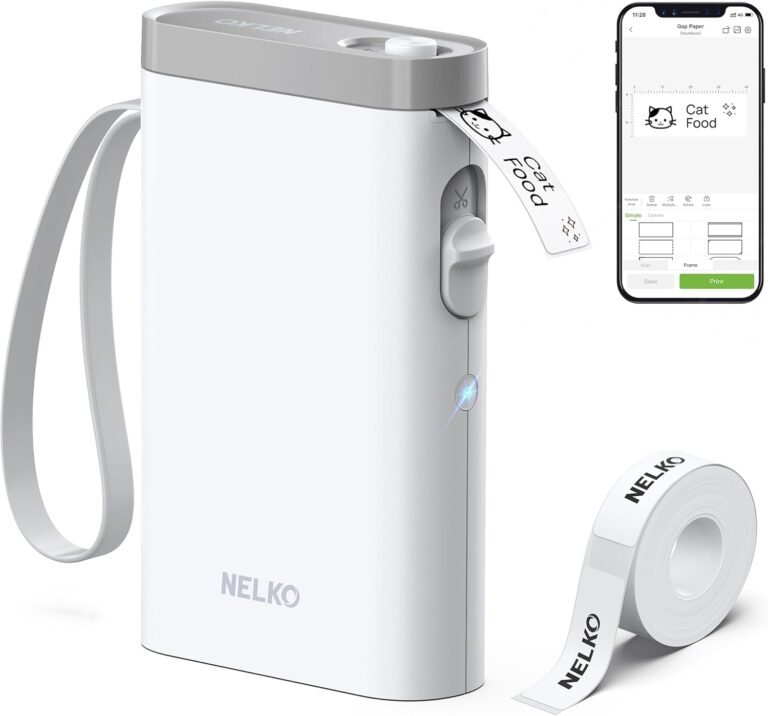 Nelko P21 Thermal Label Printer Review: Portability, Print Quality, and Versatility