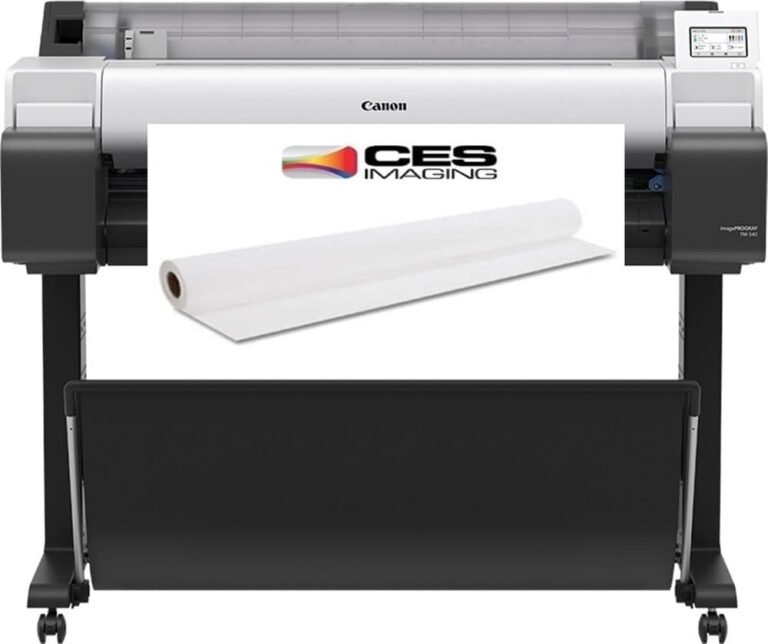 Canon imagePROGRAF TM-340 36″ – Large Format 5 Color Poster & Plotter Printer Review