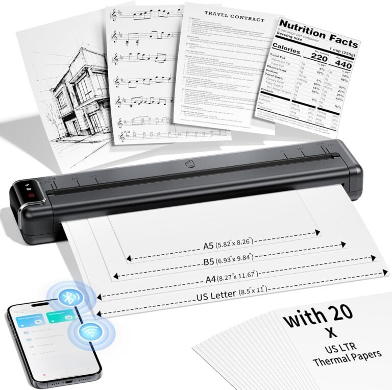 Phomemo Q302 Ultra-Light Portable Thermal Printer Review: 2026 Buyer’s Guide