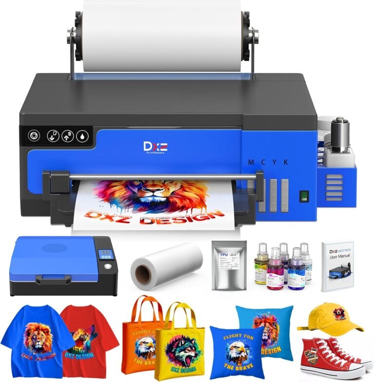 DXZ A4 DTF Printer with Roll Feeder-XP600: 2026 Printer Review for Textile Printing