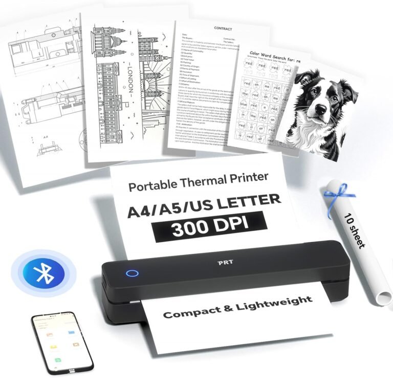 PRT MT610 Pro Thermal Printer Review: Compact, Reliable, and Versatile for Home & Travel Use