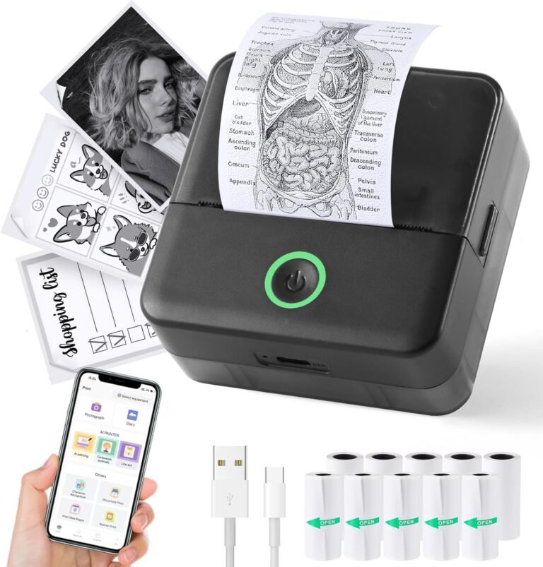 cudinham Print Pods Mini Printer Review: Thermal Sticker Maker for Home & Office Use