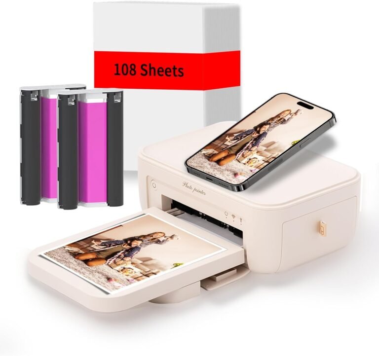 HPRT Photo Printer 4×6” Review: Thermal Dye-Sublimation Printing for Home and Mobile Use