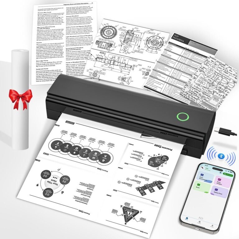Portable Wireless Thermal Printer Review: N80 for Travel, Home, and Office Use