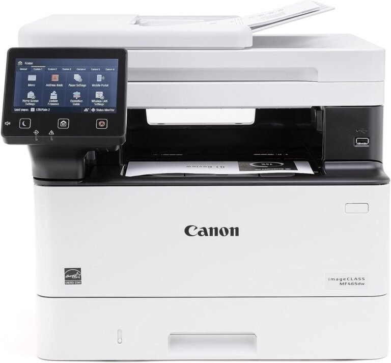 Canon imageCLASS MF465dw Monochrome Laser Printer Review: Efficiency, Versatility, and Business-Ready Performance