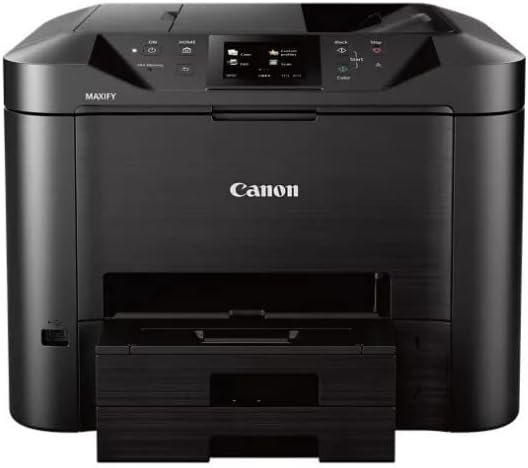 Canon Office and Business MB5420 Wireless All-in-One Printer,Scanner, Copier and Fax, with Mobile and Duplex Printing, Black, Desktop