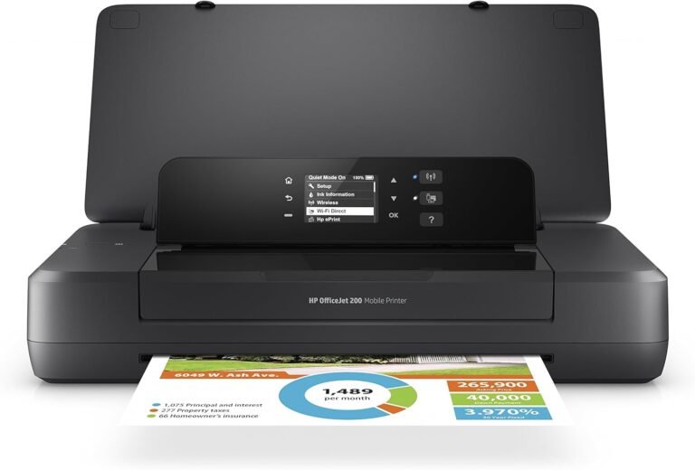 HP OfficeJet 200 Portable Printer Review: A Mobile Printing Solution for 2026