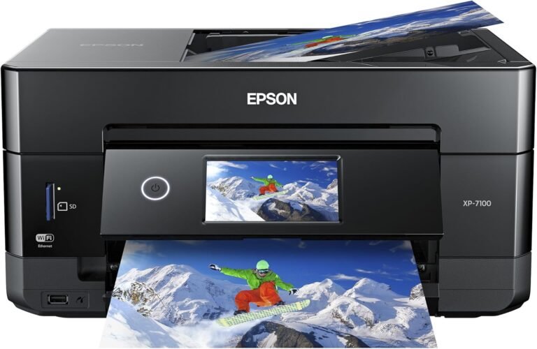 Epson XP-7100: A Comprehensive Guide to Inkjet Photo Printing for Home and Small Office Use