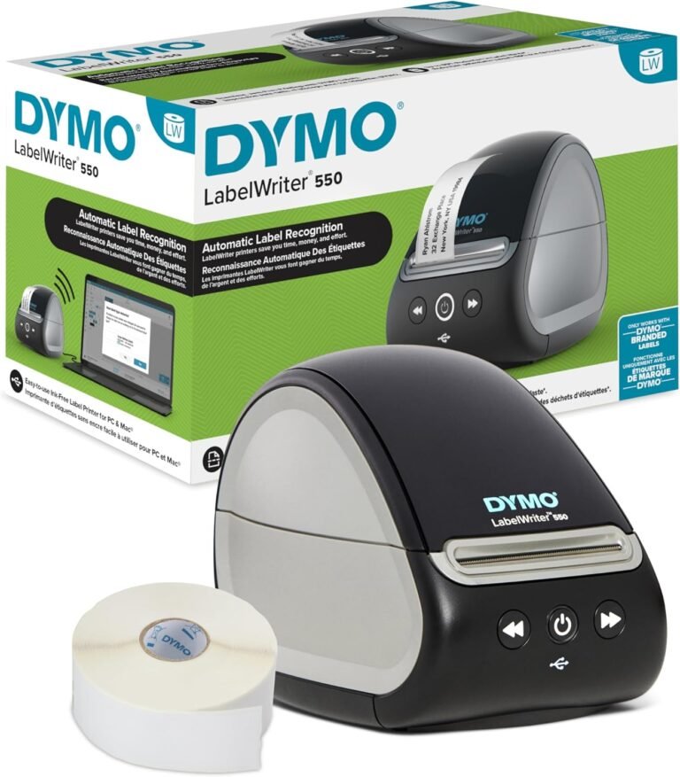 DYMO LabelWriter 550 Label Printer Review: Efficiency, Compatibility, and Durability in 2026