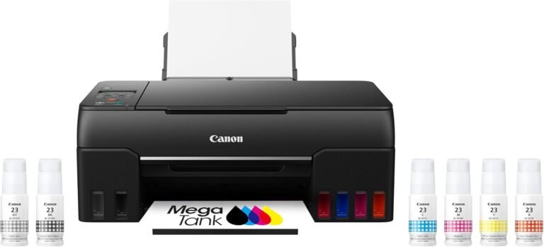 Canon PIXMA G620 MegaTank Photo Printer Review: High-Yield Printing for Home and Office Use