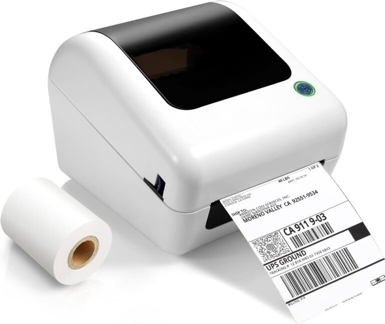 Bluetooth Thermal Shipping Label Printer – Wireless 4×6 Label Maker for Packages