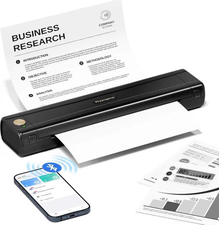 Phomemo M08E Portable Thermal Printer Review: 2026 Buyer’s Guide for Travel, Office, and Mobile Use
