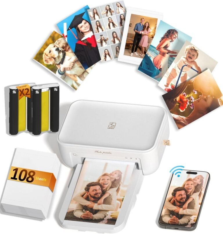HPRT CP4100 4×6 Photo Printer Review: Thermal Dye Sublimation for Home & Mobile Printing