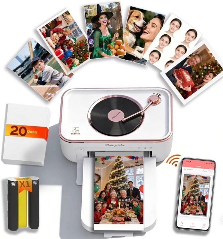 PRT CP6000 4×6 Photo Printer Review: Thermal Dye Sublimation, Wireless Printing, and AR Integration for 2026