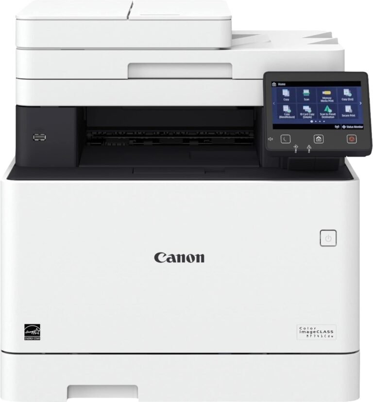 Canon imageCLASS MF741Cdw Color Laser Printer Review: Business-Grade Performance and Versatility