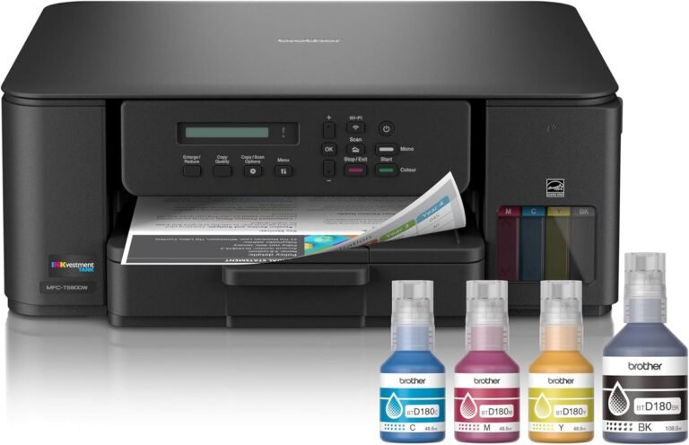Brother INKvestment Tank 580 Wireless Color Inkjet All-in-One Printer Review (2026)