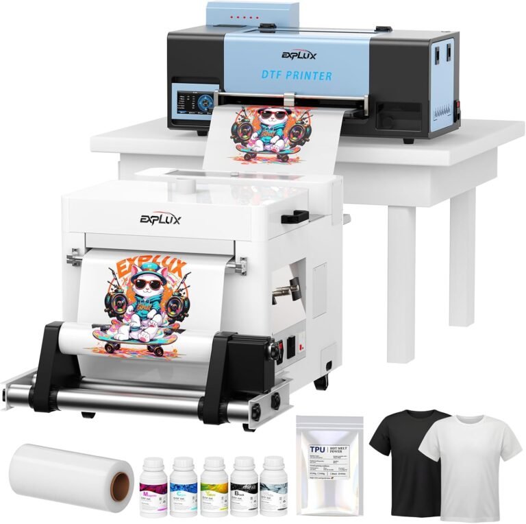 EXPLUX A3Pro Max XP600 DTF Printer Review: High-Speed DTF Printing for 2026