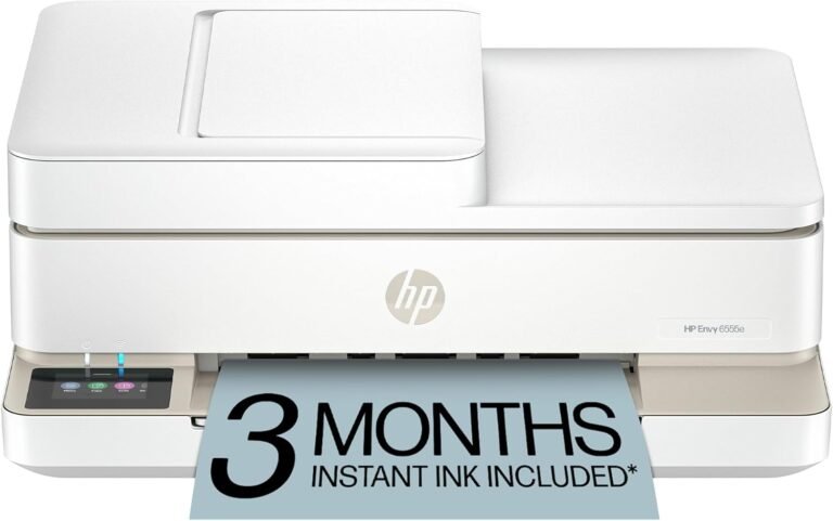 HP Envy 6555e All-in-One Printer Review: Inkjet Performance, Connectivity, and Home Office Suitability