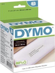 DYMO Mailing Labels Review | Authentic LW 30572