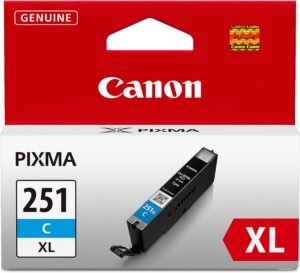 Canon CLI-251XL Cyan Ink Review