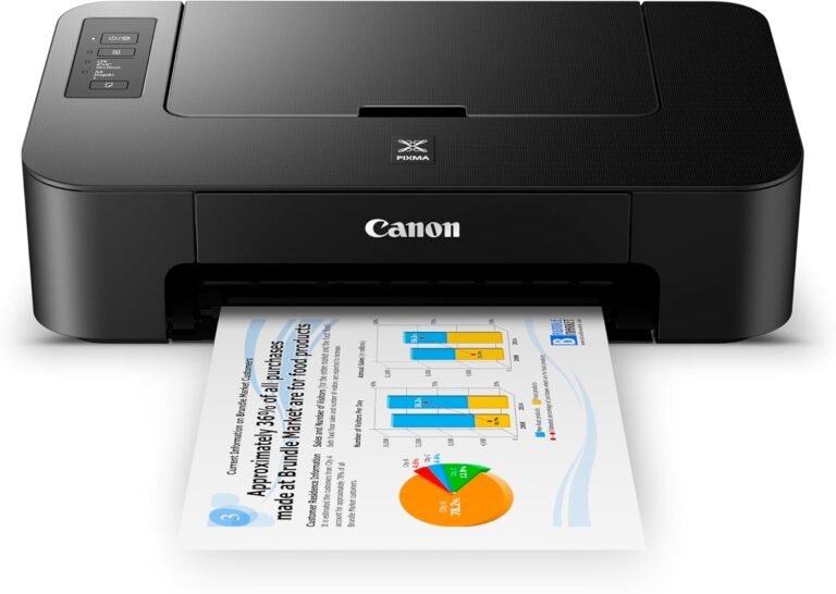 Canon TS202 Inkjet Photo Printer Review: Compact Design for Home Photo Printing