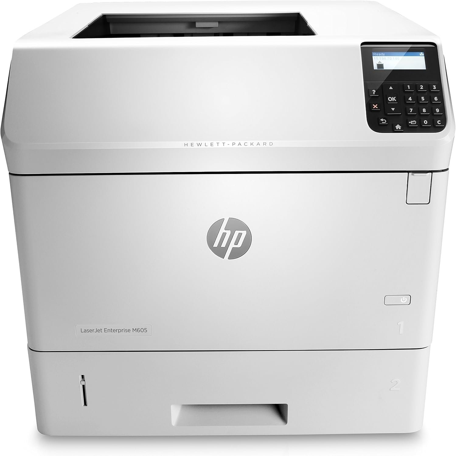 HP LaserJet Enterprise M605N M605 Laser Printer E6B69A With Existing Toner (Renewed)