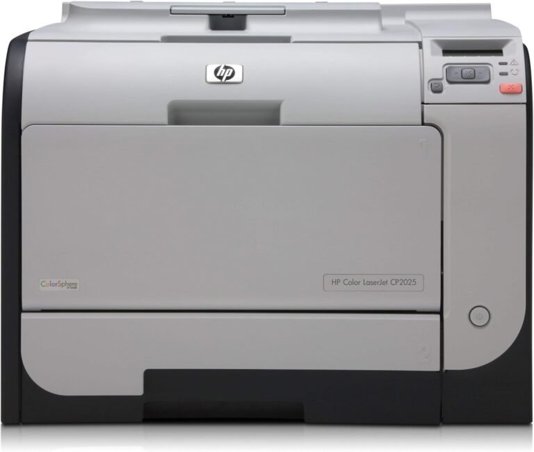 HP LaserJet CP2020 CP2025N Laser Printer Review: Color Printing for Small Office Environments