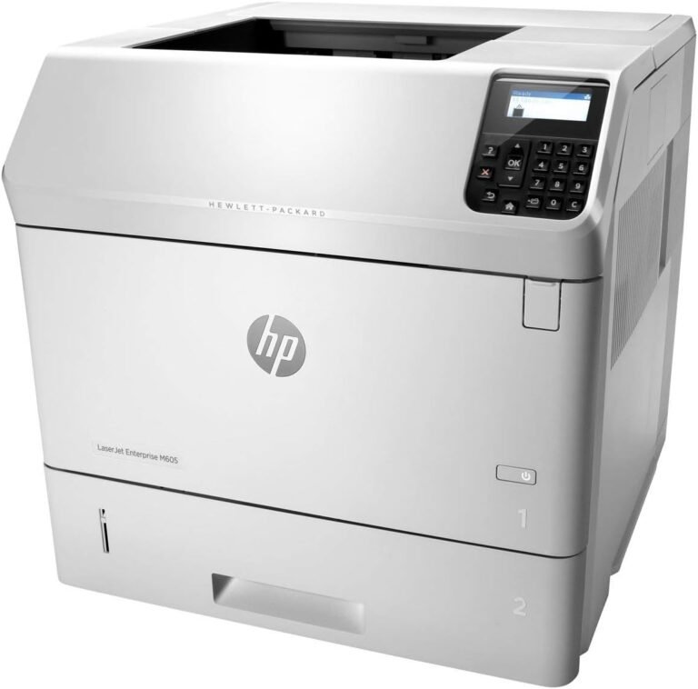HP LaserJet Enterprise M605DN M605 E6B70A Laser Printer Review: 2026 Buyer’s Guide
